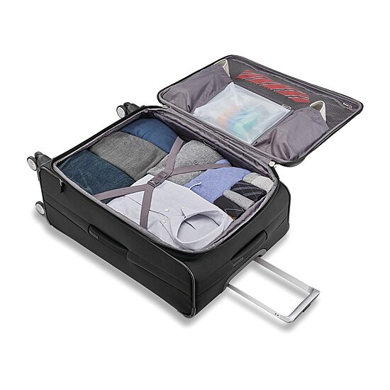 Samsonite Soar Dlx 29 Inch Softside Expandable Checked Spinner Luggage