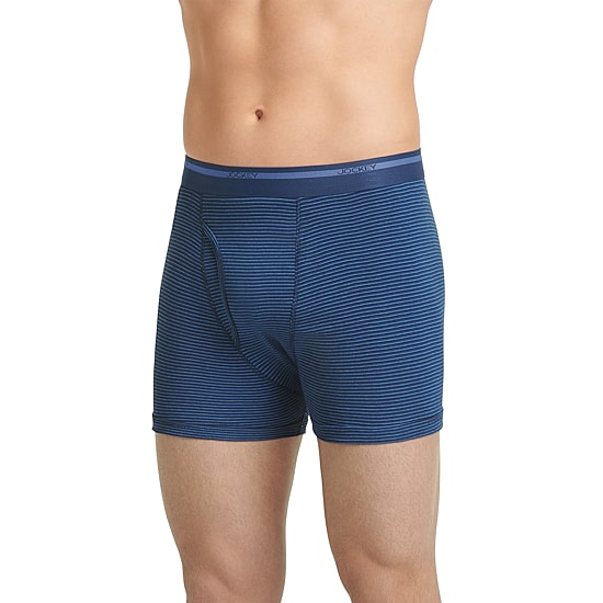 Jockey Classics Cotton Full-Rise Mens 3 Pack Boxer Briefs 9977