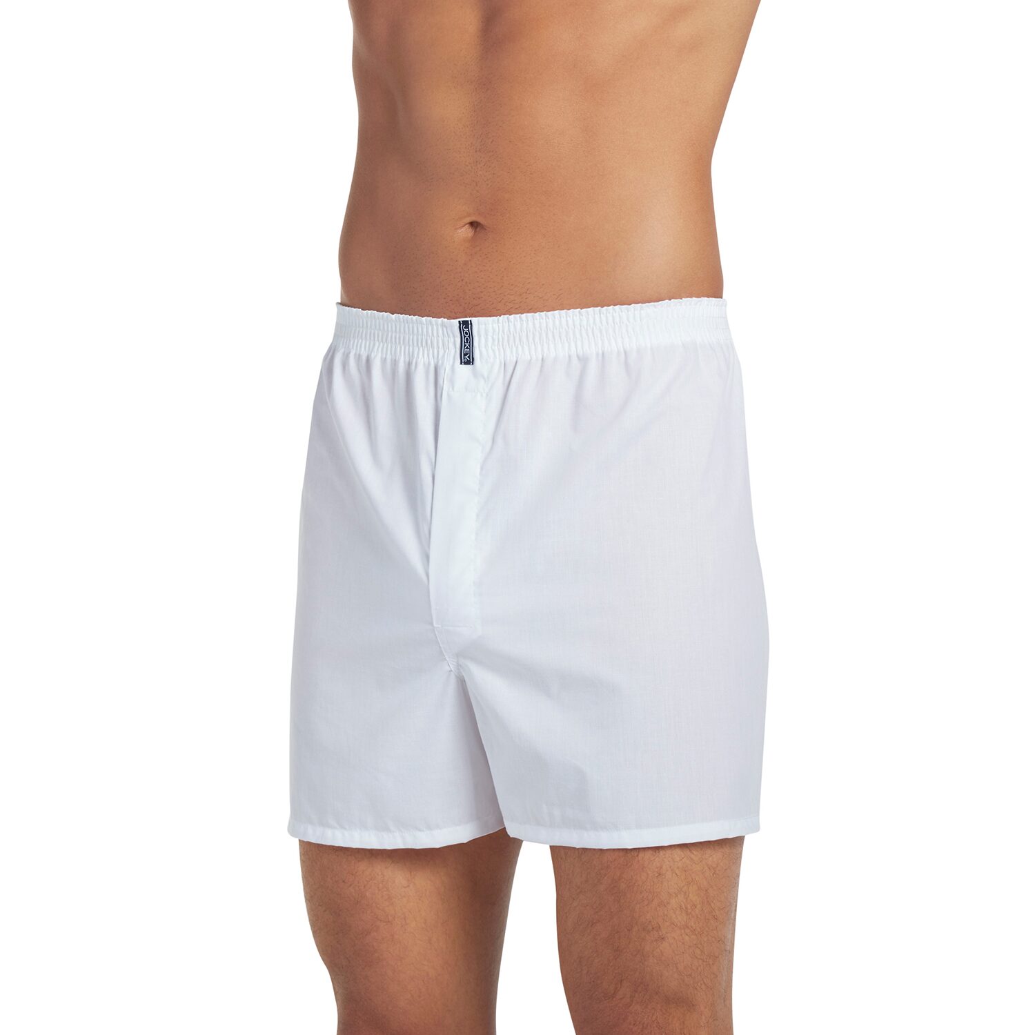 Jockey Classic Woven Full Cut Mens 3 Pack Boxers 9900