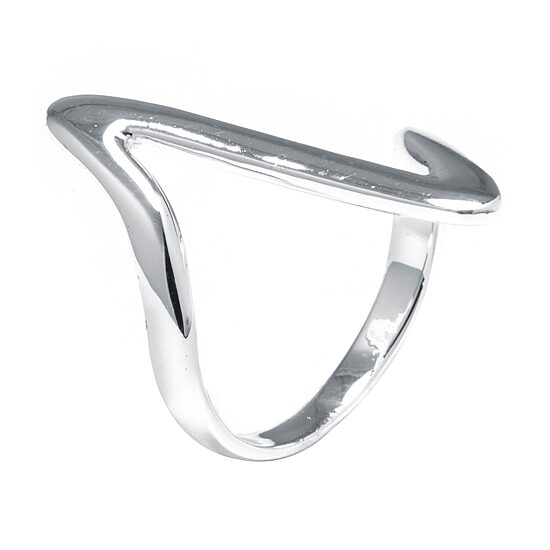 Sparkle Allure Womens Pure Silver Over Brass Band