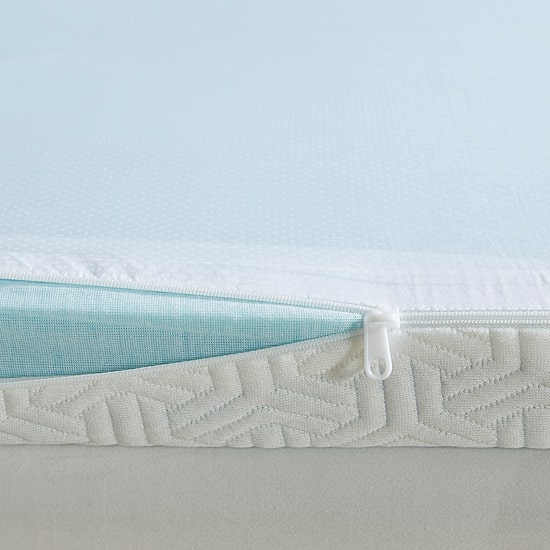 Sleep Philosophy 2" Gel Memory Foam Mattress Topper with 3M Cover