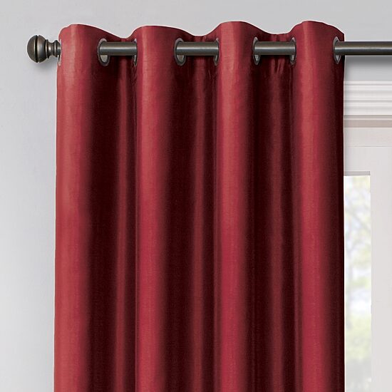 Max Blackout Mystique Grommet Top 100% Blackout Single Curtain Panel