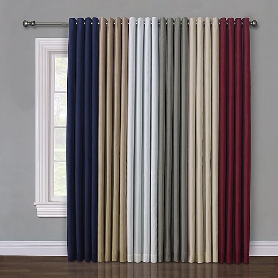 Max Blackout Mystique Grommet Top 100% Blackout Single Curtain Panel