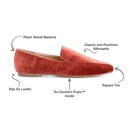 Journee Collection Silas Womens Square Closed Toe Loafers