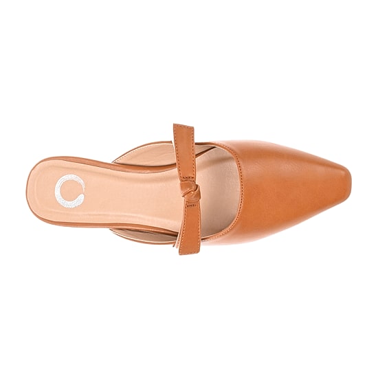 Journee Collection Missie Womens Square Closed Toe Mules