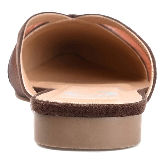 Journee Collection Reeo Womens Round Closed Toe Mules