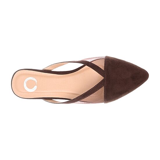 Journee Collection Reeo Womens Round Closed Toe Mules