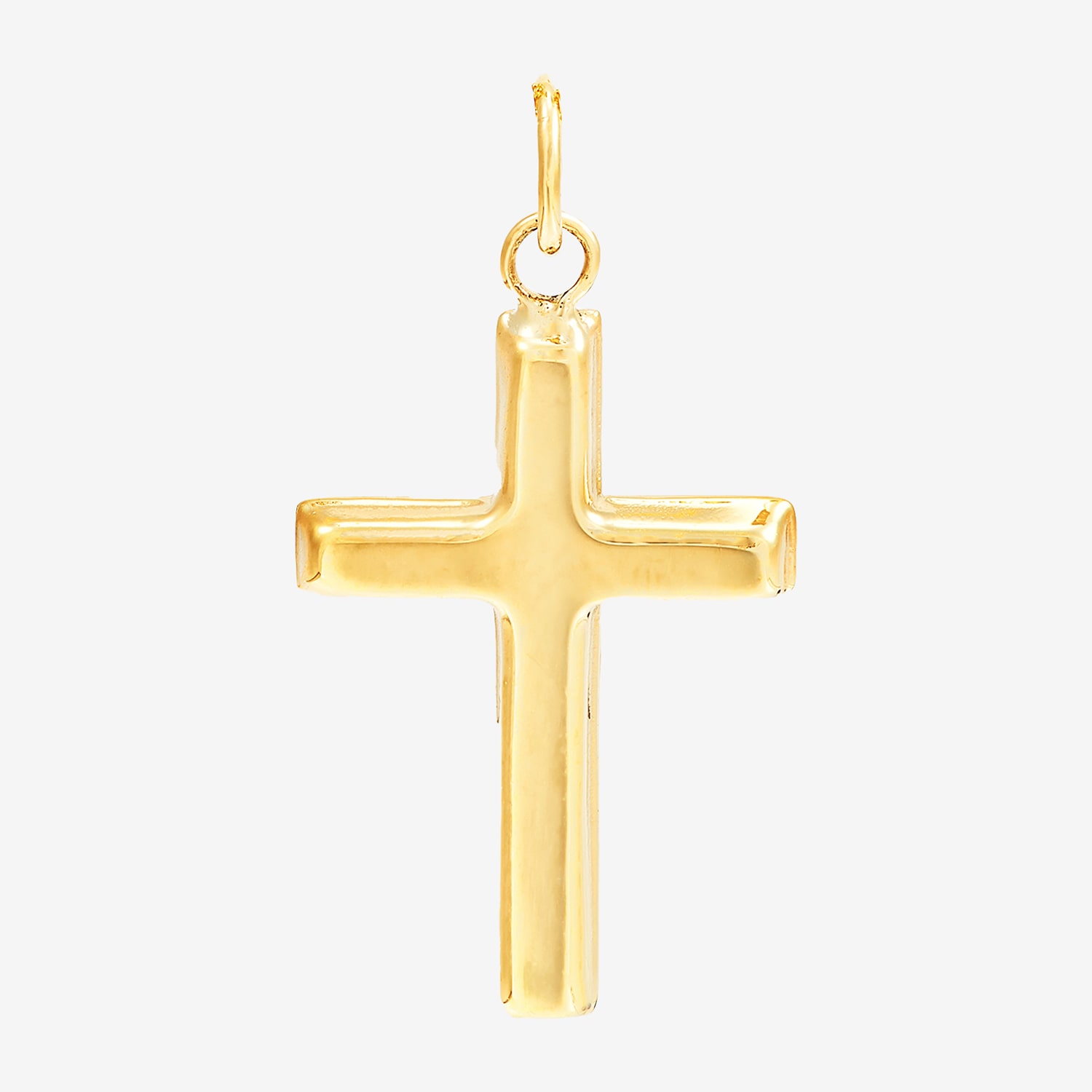 Unisex Adult 14K Gold Cross Pendant