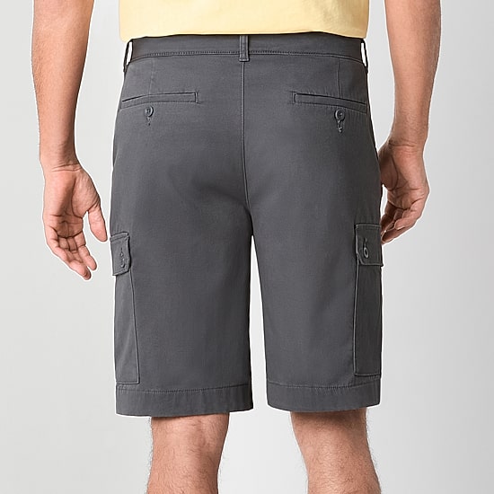 St. John's Bay Mens 10" Stretch Fabric Cargo Short