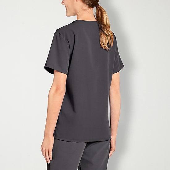 Jockey 2371 Unisex Adult V Neck Short Sleeve Stretch Fabric Scrub Top