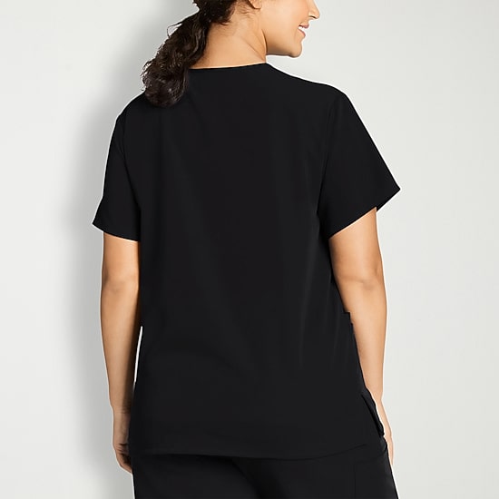 Jockey 2371 Unisex Adult Big V Neck Short Sleeve Stretch Fabric Scrub Top