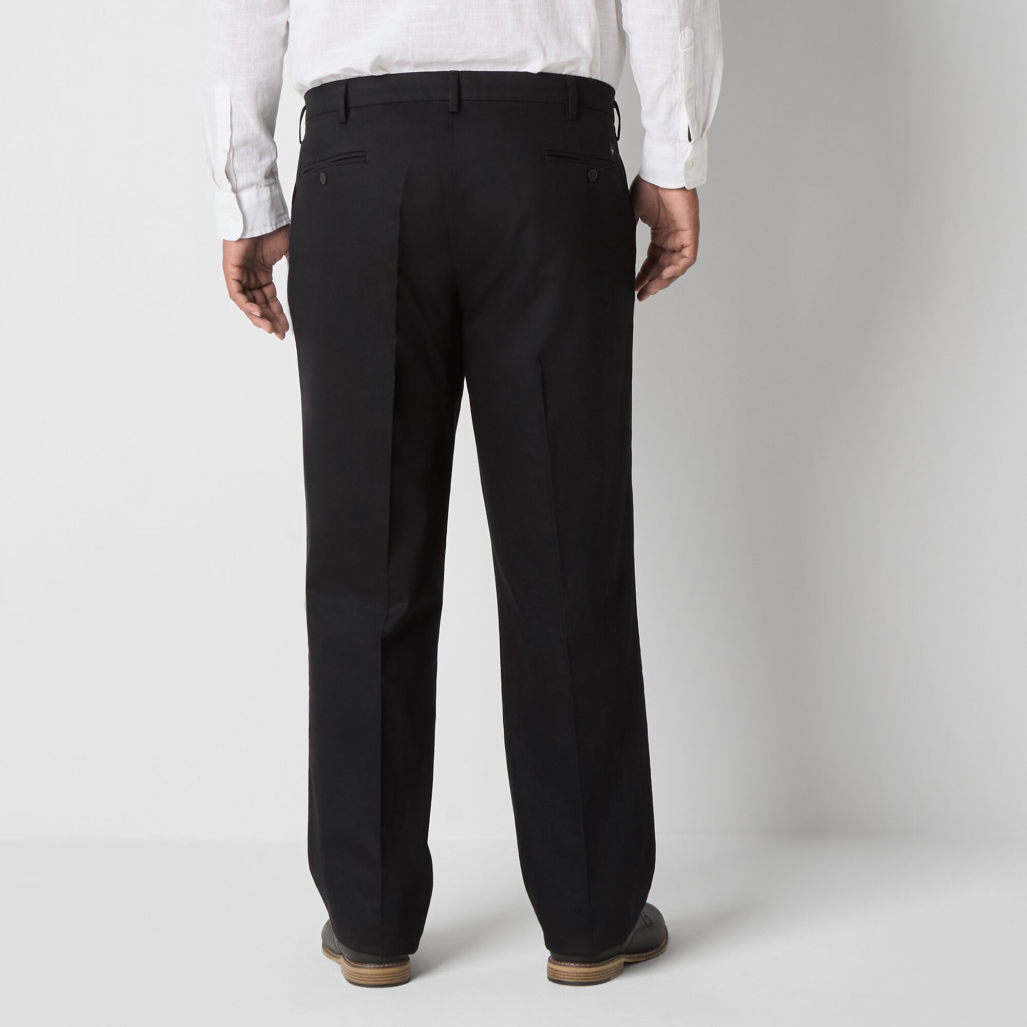 Dockers Signature Iron Free With Stain Defender Mens COMFORT WAISTBAND Classic Fit Big and Tall Flat Front Pant