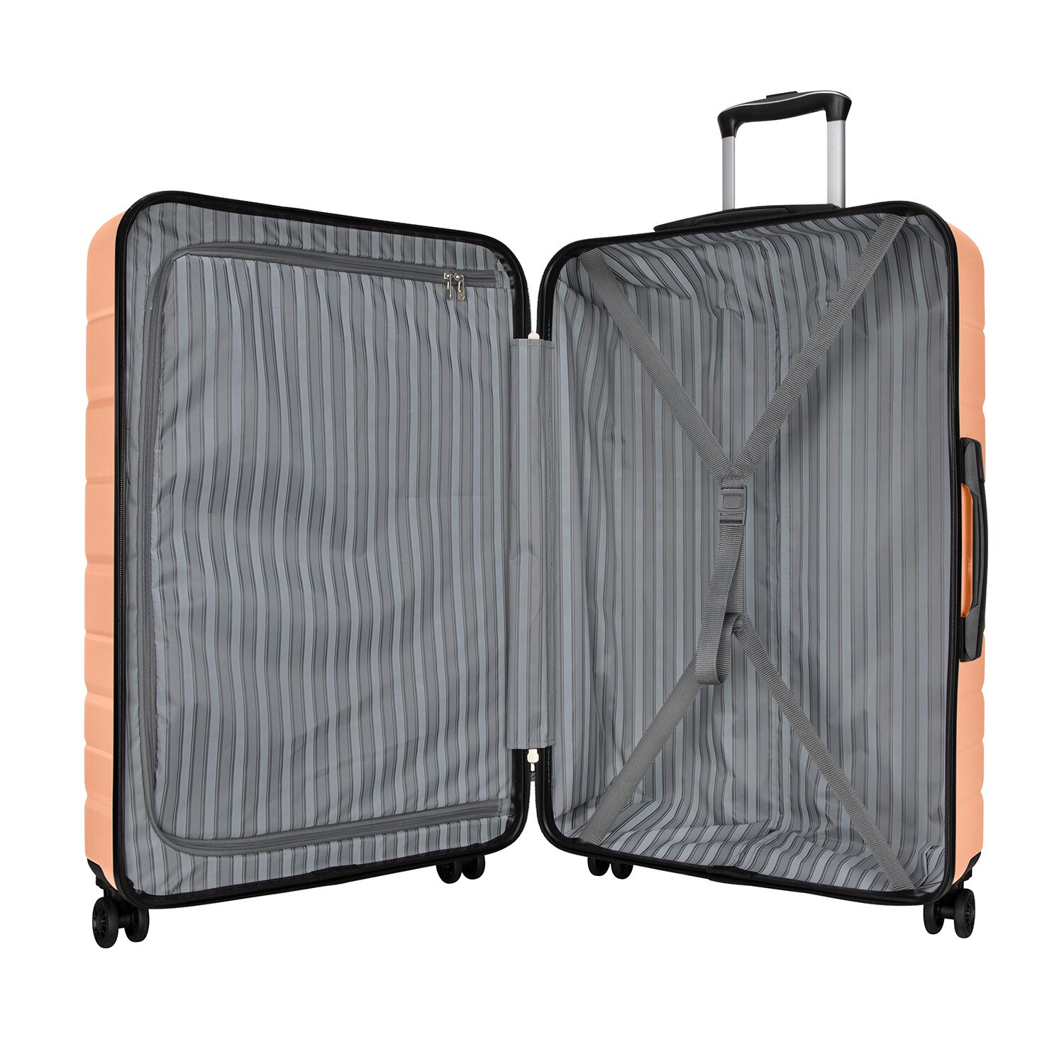 Skyway Everett 28 Inch Hardside Lightweight Checked Spinner Luggage