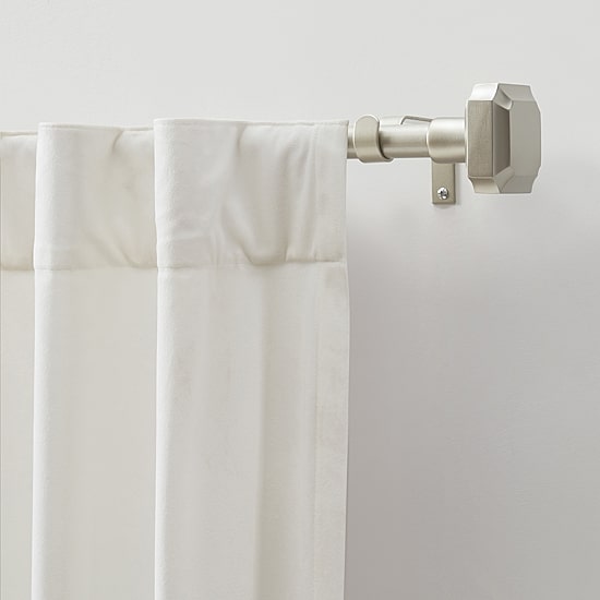 Martha Stewart Wellington 1 IN Adjustable Curtain Rod