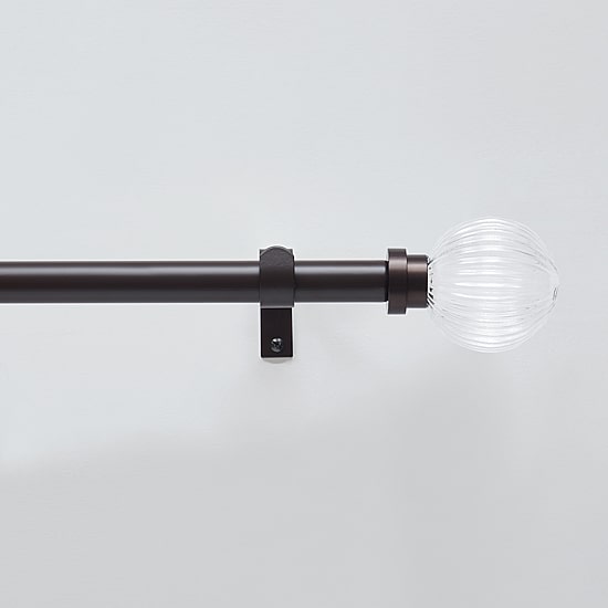 Martha Stewart Freeport 1 IN Adjustable Curtain Rod