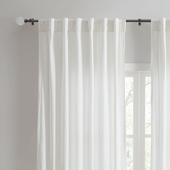 Martha Stewart Freeport 1 IN Adjustable Curtain Rod