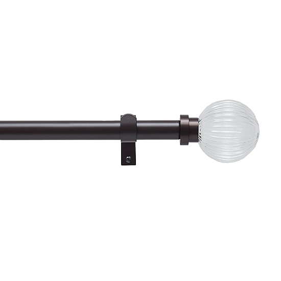 Martha Stewart Freeport 1 IN Adjustable Curtain Rod