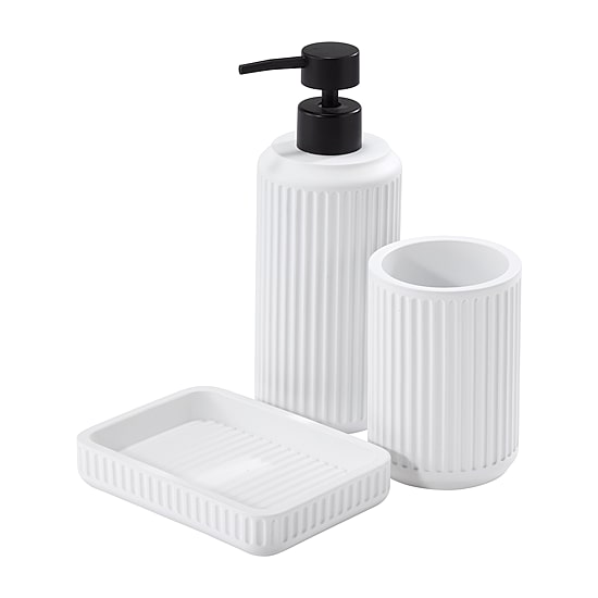 Avanti Vienna Ribbed Soap Dispenser