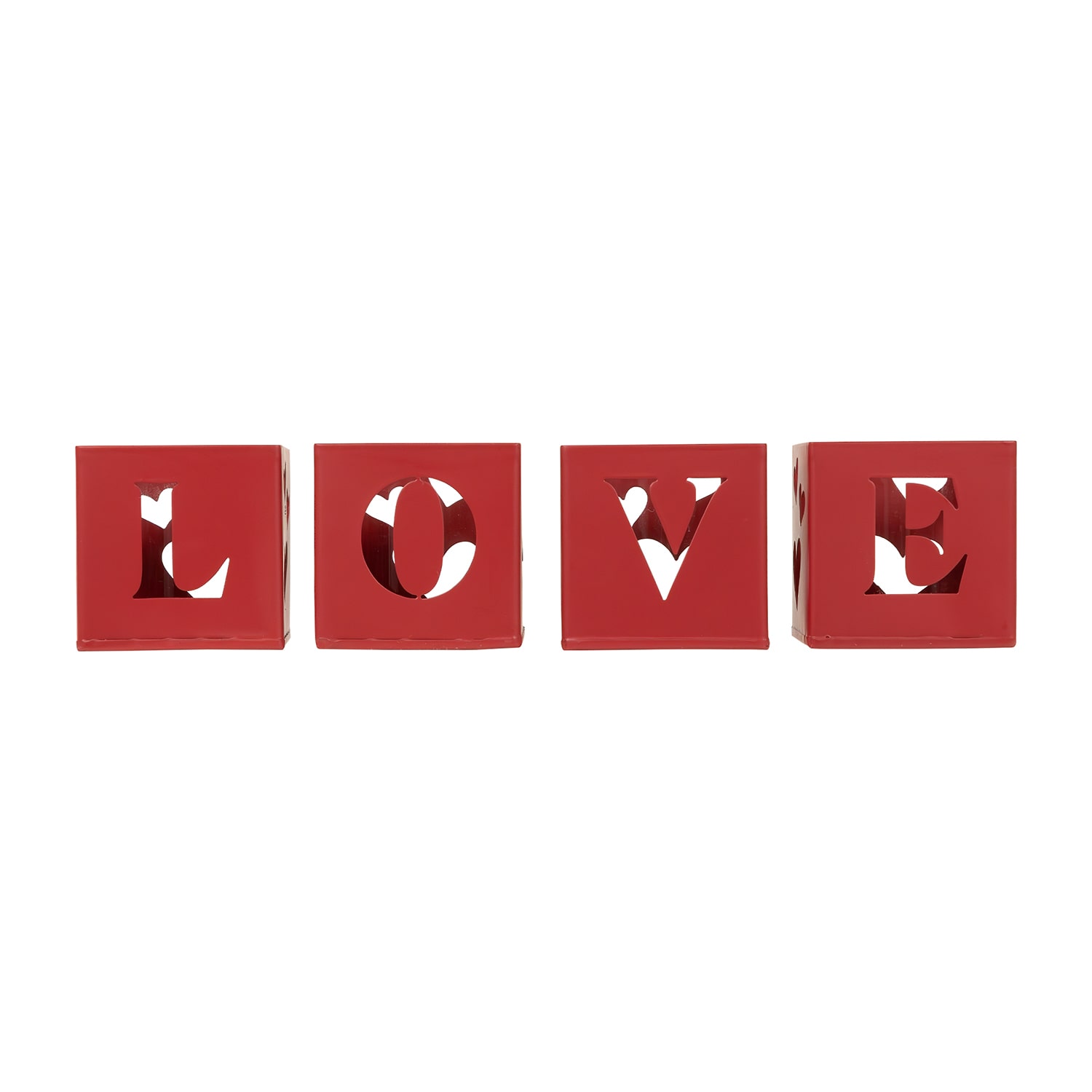Northlight Love Blocks 4-pc. Valentines Day Tabletop Decor