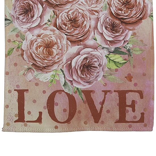 Northlight Love Rose Bouquet Garden Flag