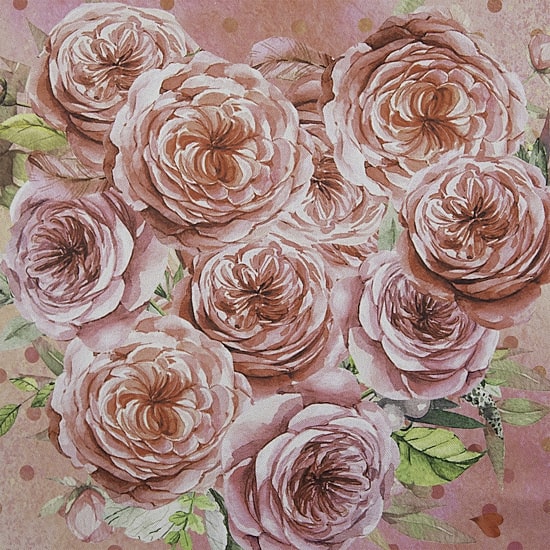Northlight Love Rose Bouquet Garden Flag