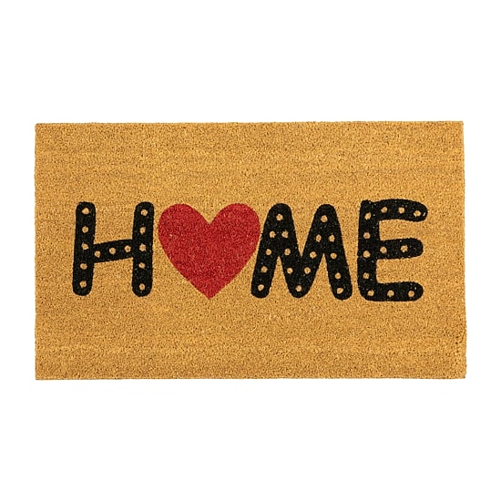 Northlight Home Heart Outdoor Rectangular Doormat