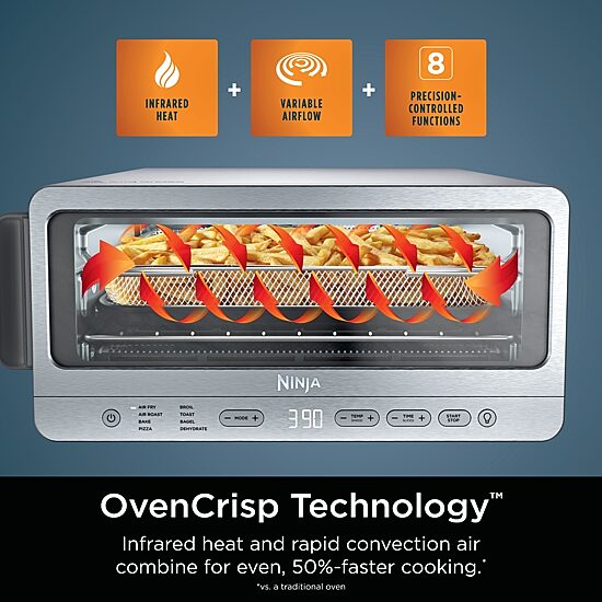 Ninja Flip Toaster Oven And Air Fryer