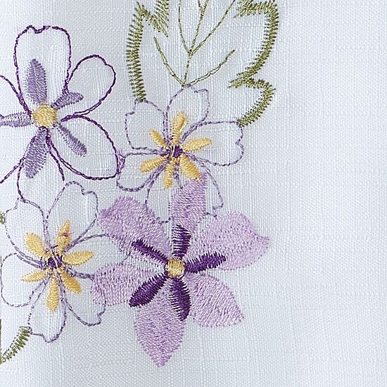 Threadmade Spring Hydrangea Floral Cutwork 4 Pack Napkins