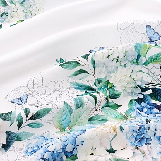Threadmade Hydrangea Bloom 4 Pack Napkins