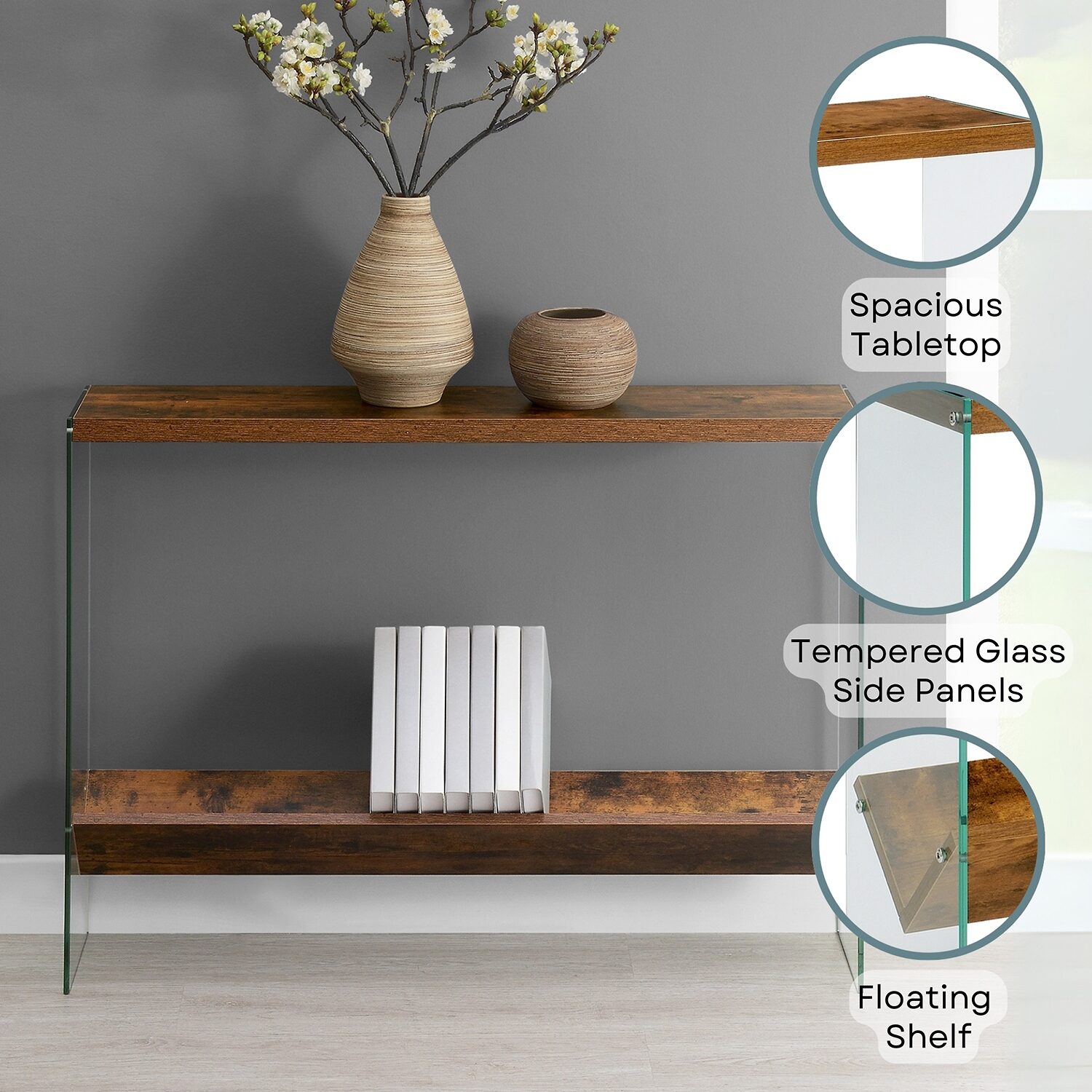 Convenience Concepts Soho Console Table
