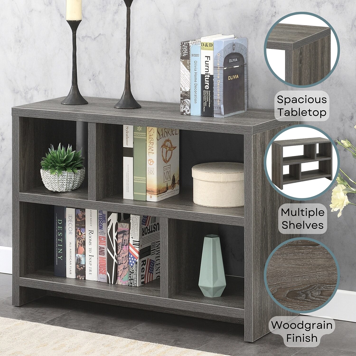 Northfield Console Bookcase