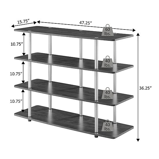 Convenience Concepts Designs 2 Go Living Room Collection TV Stand