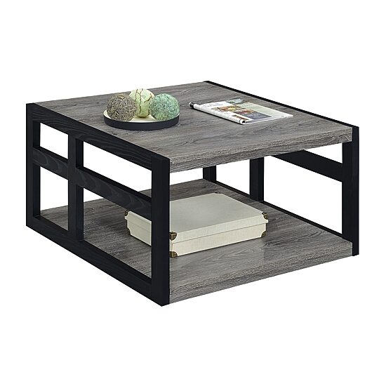 Monterey Square Coffee Table with Shelf