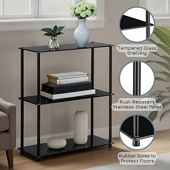 Convenience Concepts Design2go 2-Shelf Bookcase