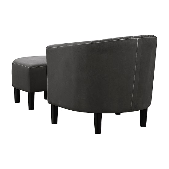 Roosevelt Chair + Ottoman Set