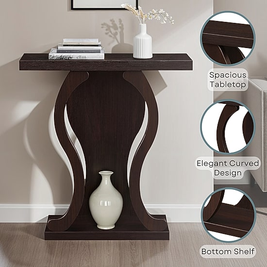 Convenience Concepts Newport Terry B Console Table