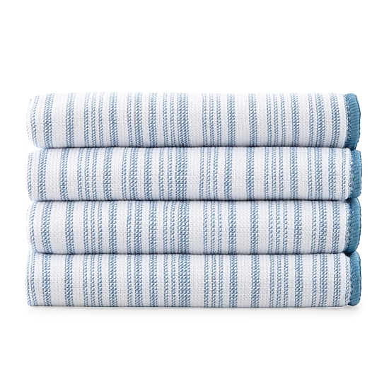 Cooks Striped Scrubber 4-pc. Dish Cloth Set