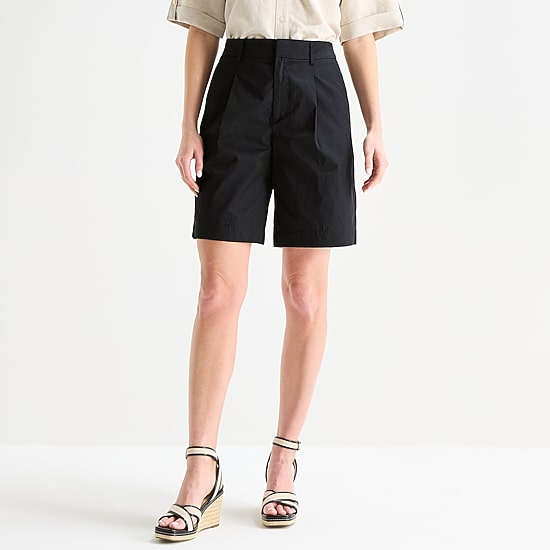 Liz Claiborne Womens 9" Mid Rise Bermuda Short