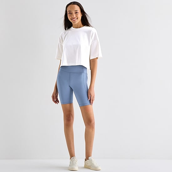 Xersion Womens Crew Neck Short Sleeve Active T-Shirt