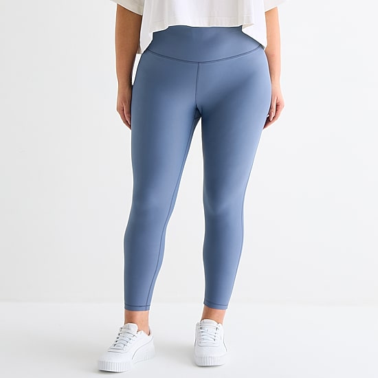 Xersion EverContour+ Womens Quick Dry High Rise 25" Plus 7/8 Ankle Legging