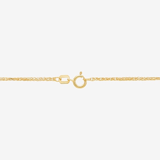14K Gold 18-20 Inch Hollow Link Chain Necklace