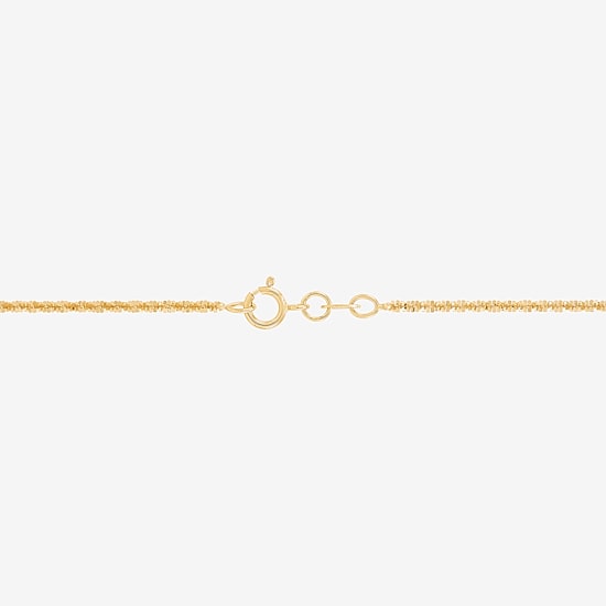 Made in Italy 14K Gold 18 Inch Curb Chain Necklace