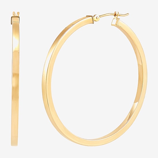 14K Gold Hoop Earrings