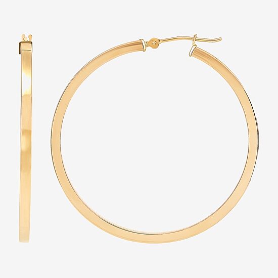 14K Gold Hoop Earrings