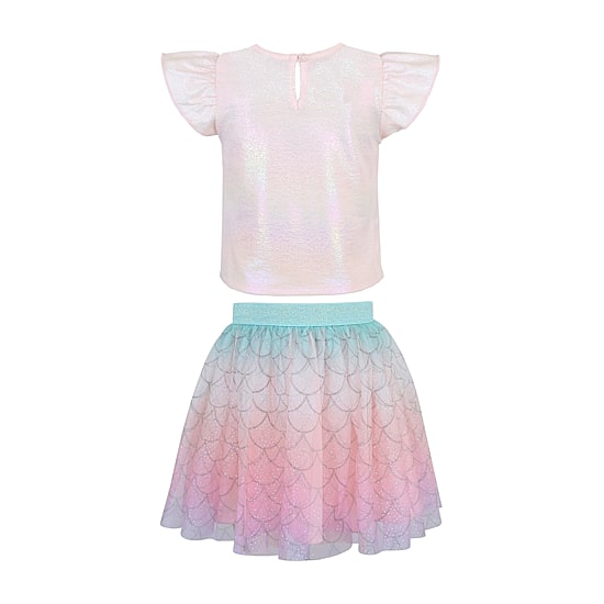 Lilt Toddler Girls Mesh 2-pc. Skirt Set