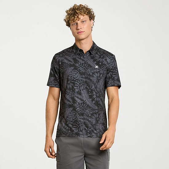 Hurley Mens Regular Fit Short Sleeve Polo Shirt
