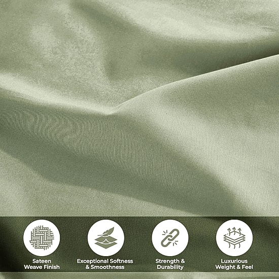 SUPERIOR® Egyptian Cotton Luxury Sateen 700tc Deep Pocket Sheet Set