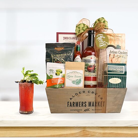 Alder Creek Bloody Mary Gift Valentines Day Food Set