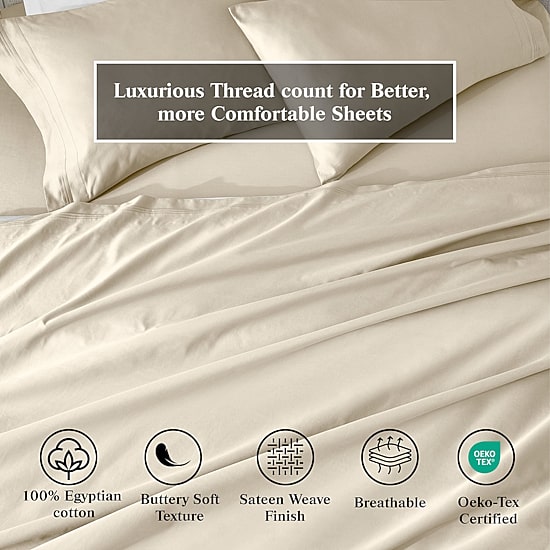 SUPERIOR® Egyptian Cotton Classic Soft 650tc Pillowcase