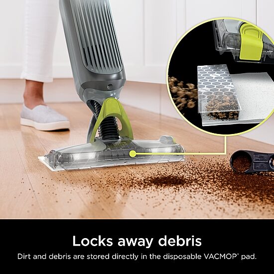 Shark VACMOP Pro Cordless Hard Floor Vacuum Mop with Disposable VACMOP Pad (VM252)